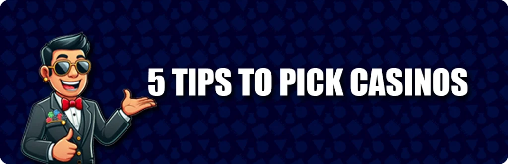 Learn to pick the best online casinos in 2025