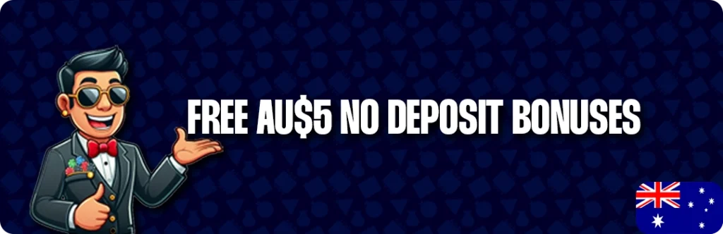 Comparison Of Top Australian Casinos Offering $5 Free No Deposit Bonuses
