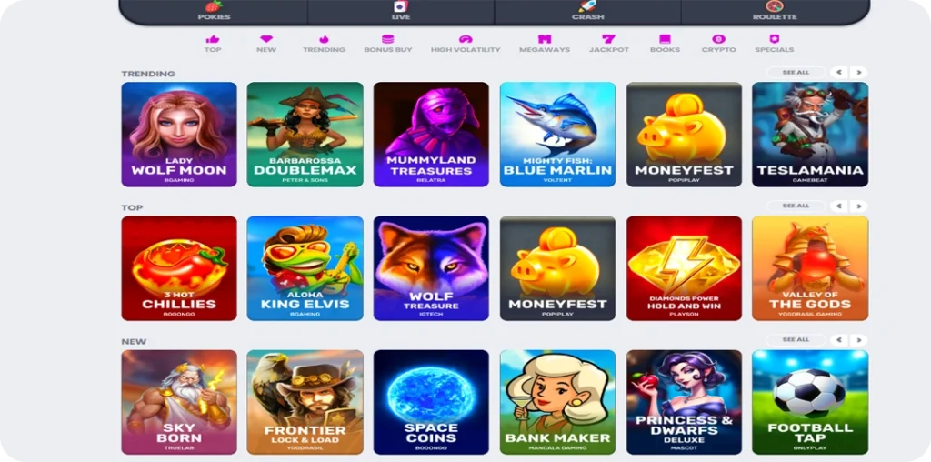 Croco Slots Online Casino Games