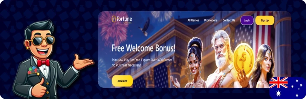 Fortune Coins — Free Welcome Bonus! Over 1600 Games