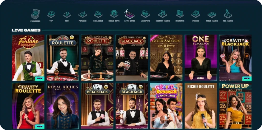 PowerUp Casino Online Casino Games