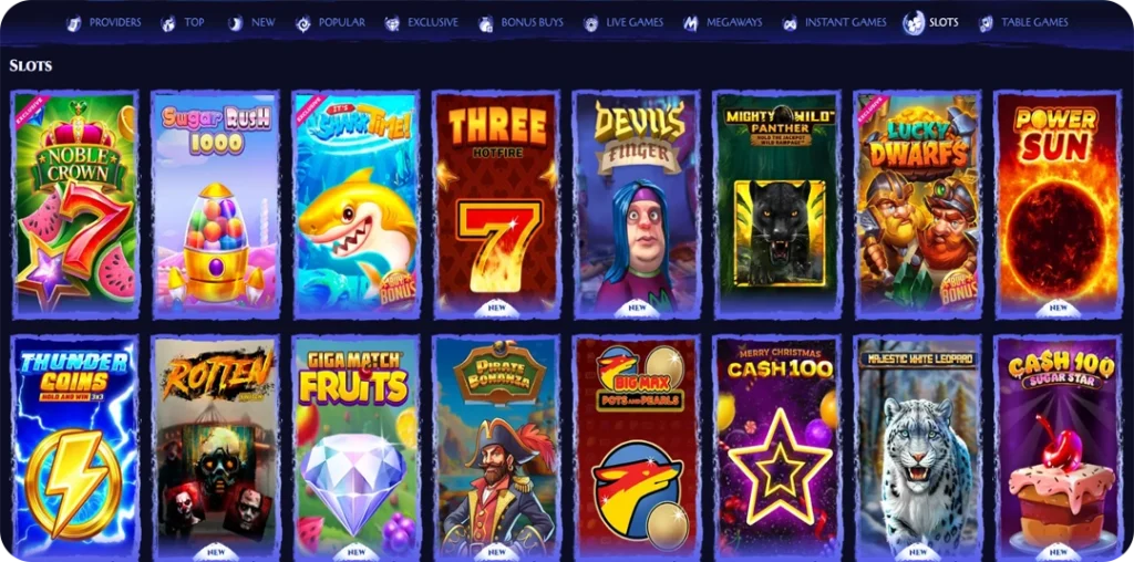 Spinight Online Casino Games
