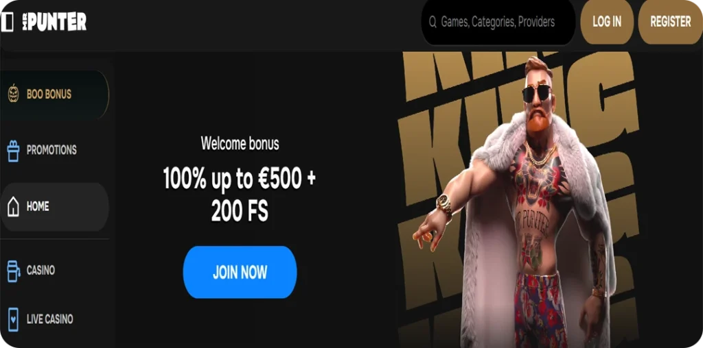 Casino Interface and Layout Experience