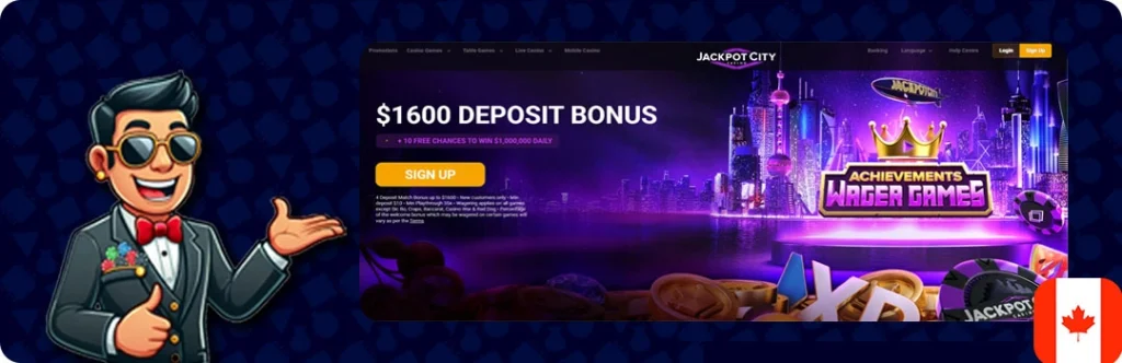 JackpotCity — Best Live Casino With Fast Withdrawals