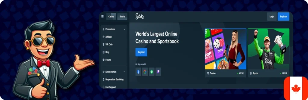 Stake — World’s Largest Online Casino