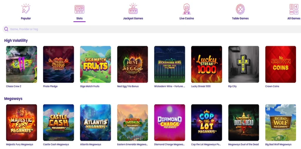 Wildz Casino Online Casino Games
