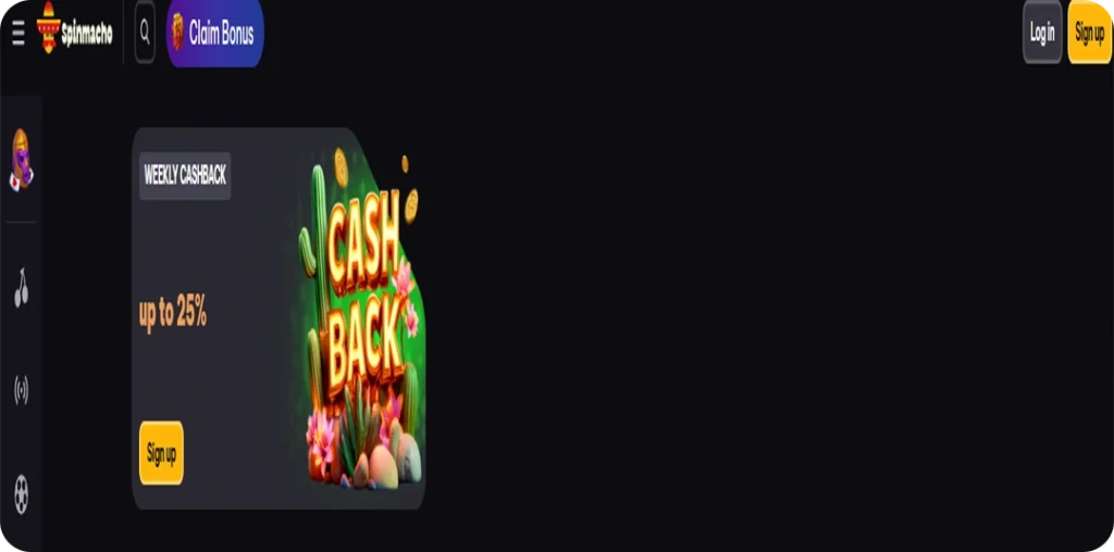 Casino Interface & Layout Experience