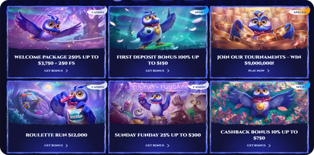 Spinight Bonuses for Canadian Players