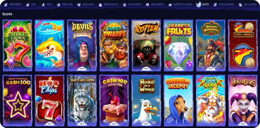 Spinight Online Casino Games
