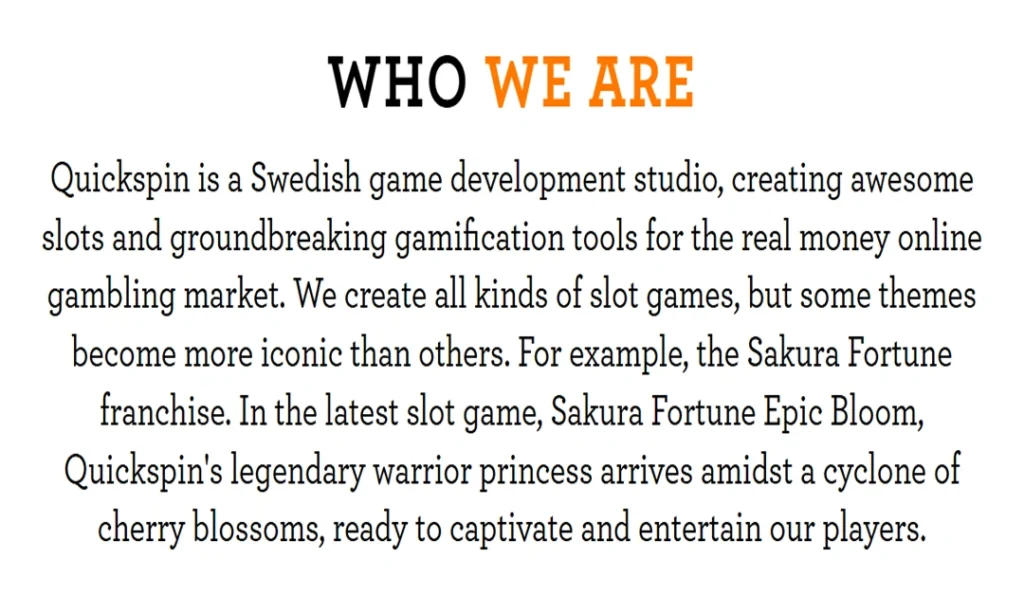 Who Is Quickspin? The Studio Redefining Online Slots