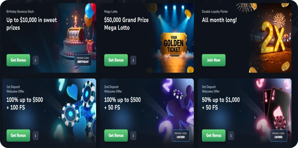 Casino Bonuses at Lucky Wins for New Zealand Players