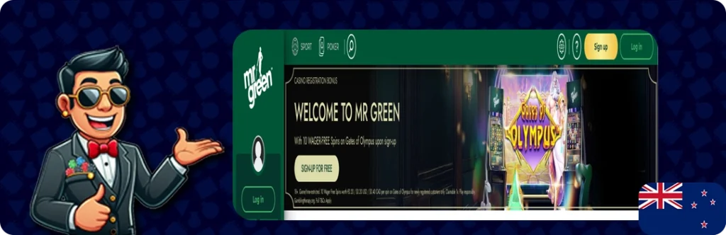Mr Green — 200% Deposit Match Bonus of up to €100
