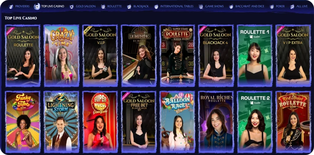 Spinight Online Casino Games