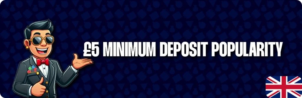 £5 Minimum Deposit Casinos Are Gaining Popularity