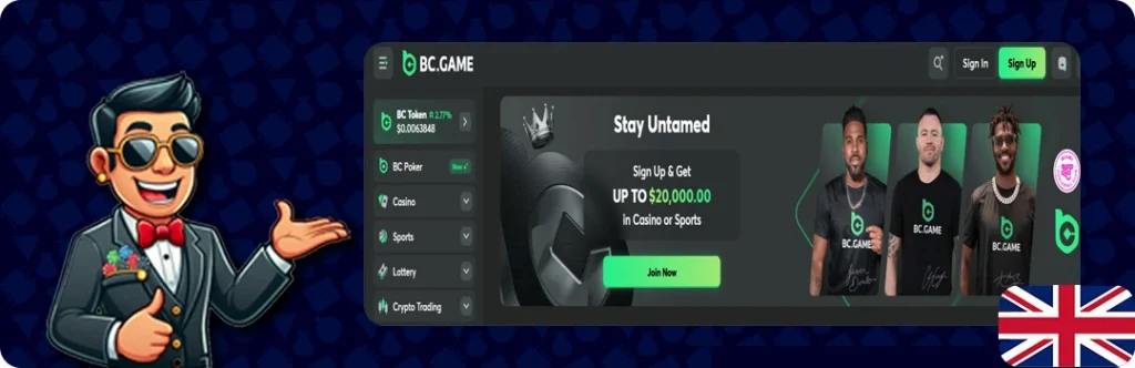 BC.Game Casino — Sign Up & Get Up To $20,000.00 In Casino