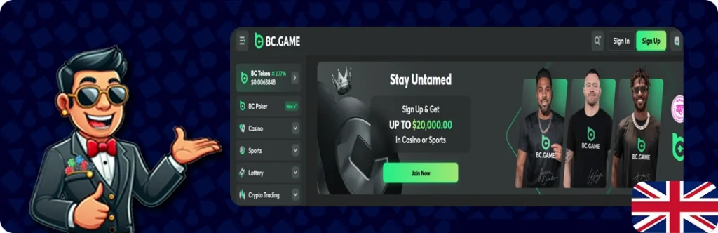 BC.Game Casino — Up to $20,000.00 in casino
