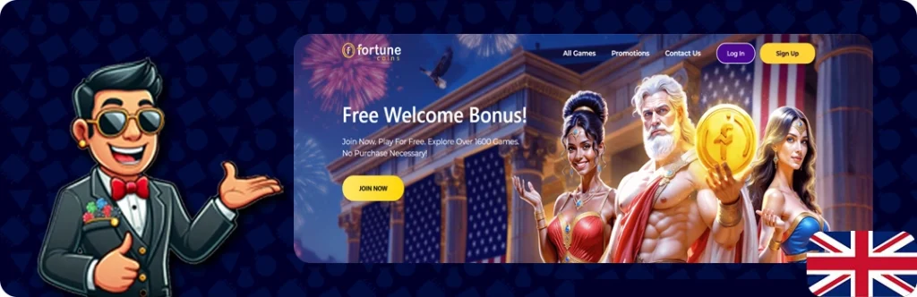 Fortune Coins — Free Welcome Bonus! Over 1600 Games