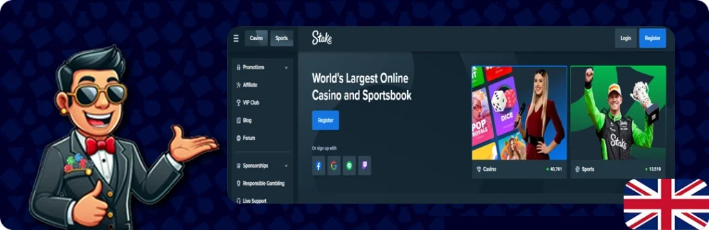 Stake.us — World Largest Online Casino