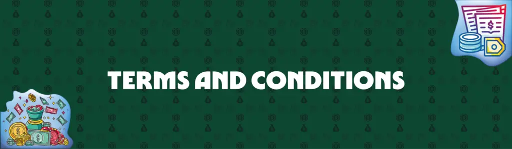 Common Terms and Conditions Attached to No Deposit Bonuses