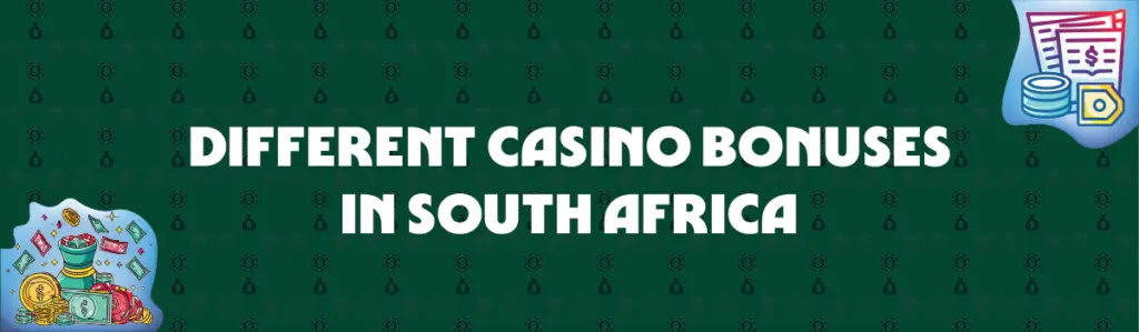 Different Types of Casino Bonus in South Africa