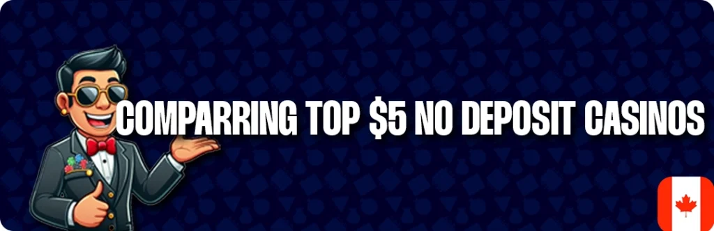 Comparison of Top Casinos Offering $5 Free Chips