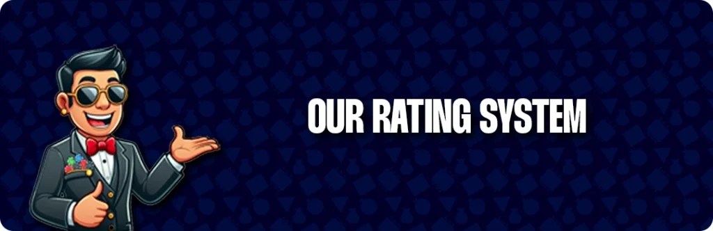Gambtopia’s Rating System